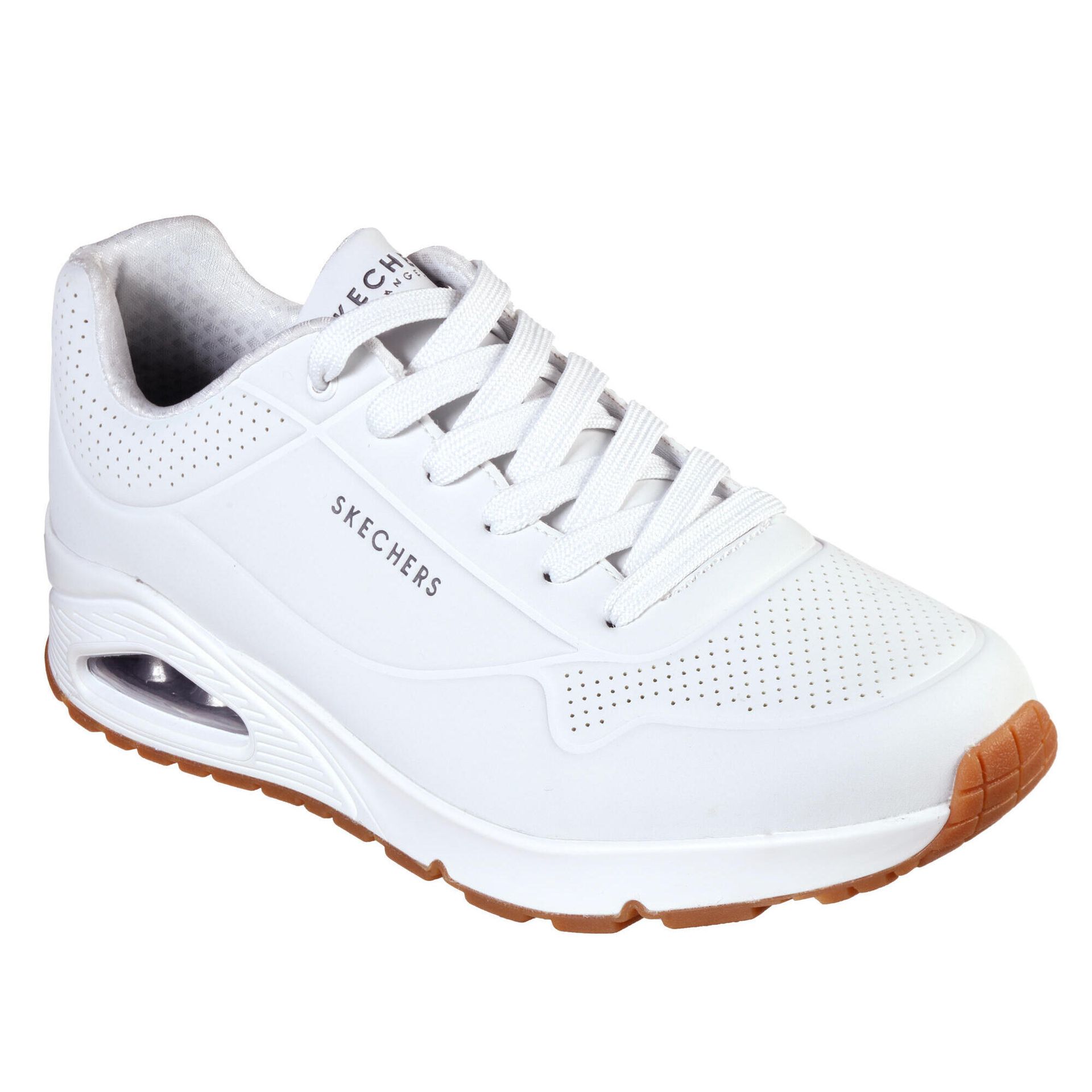 Buty męskie Skechers Uno Stand On Air 52458-WHT 42,5 niskie