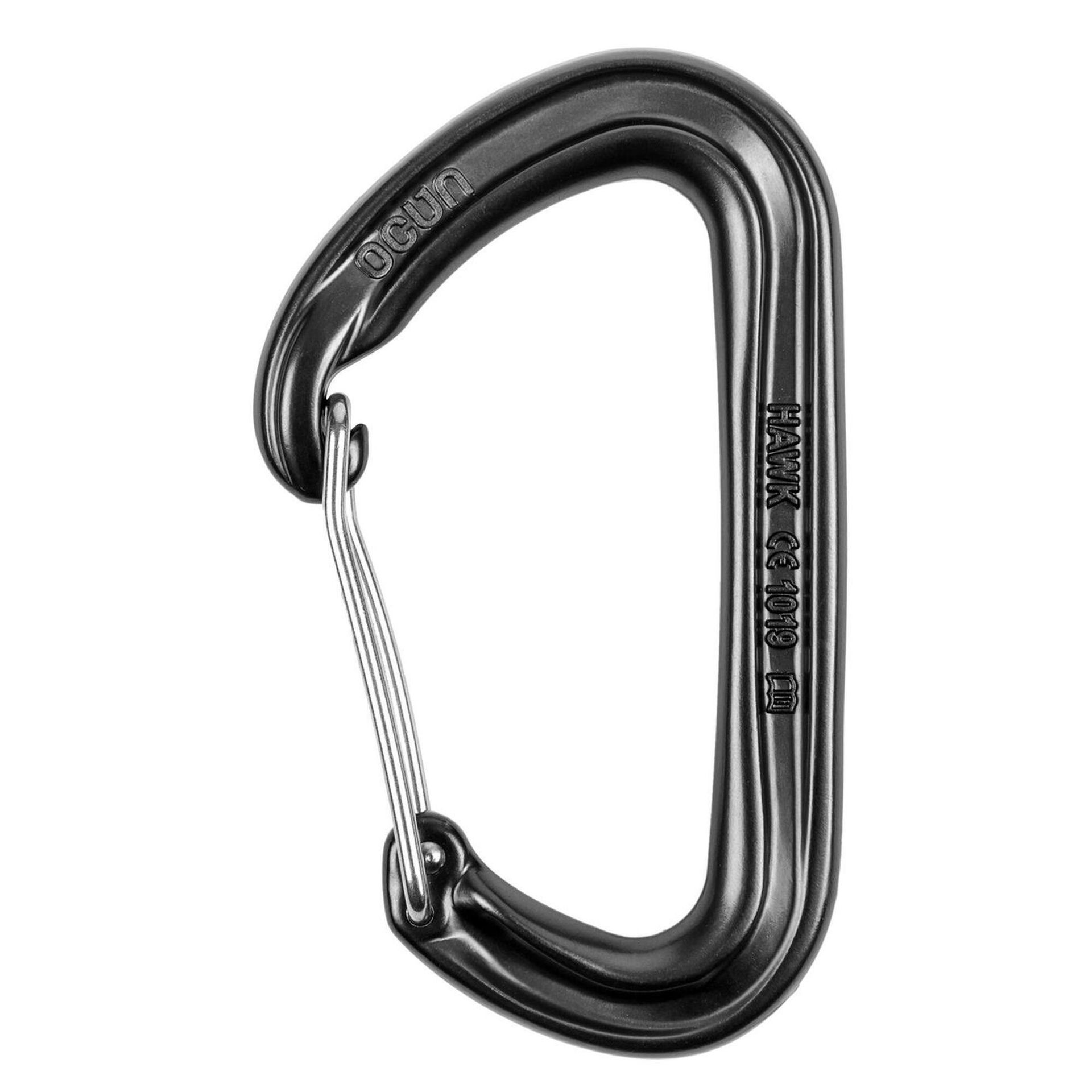 Ocun Hawk Wire Karabinek, anthracite 2021 Karabinki niezakręcane 02449-anthracite