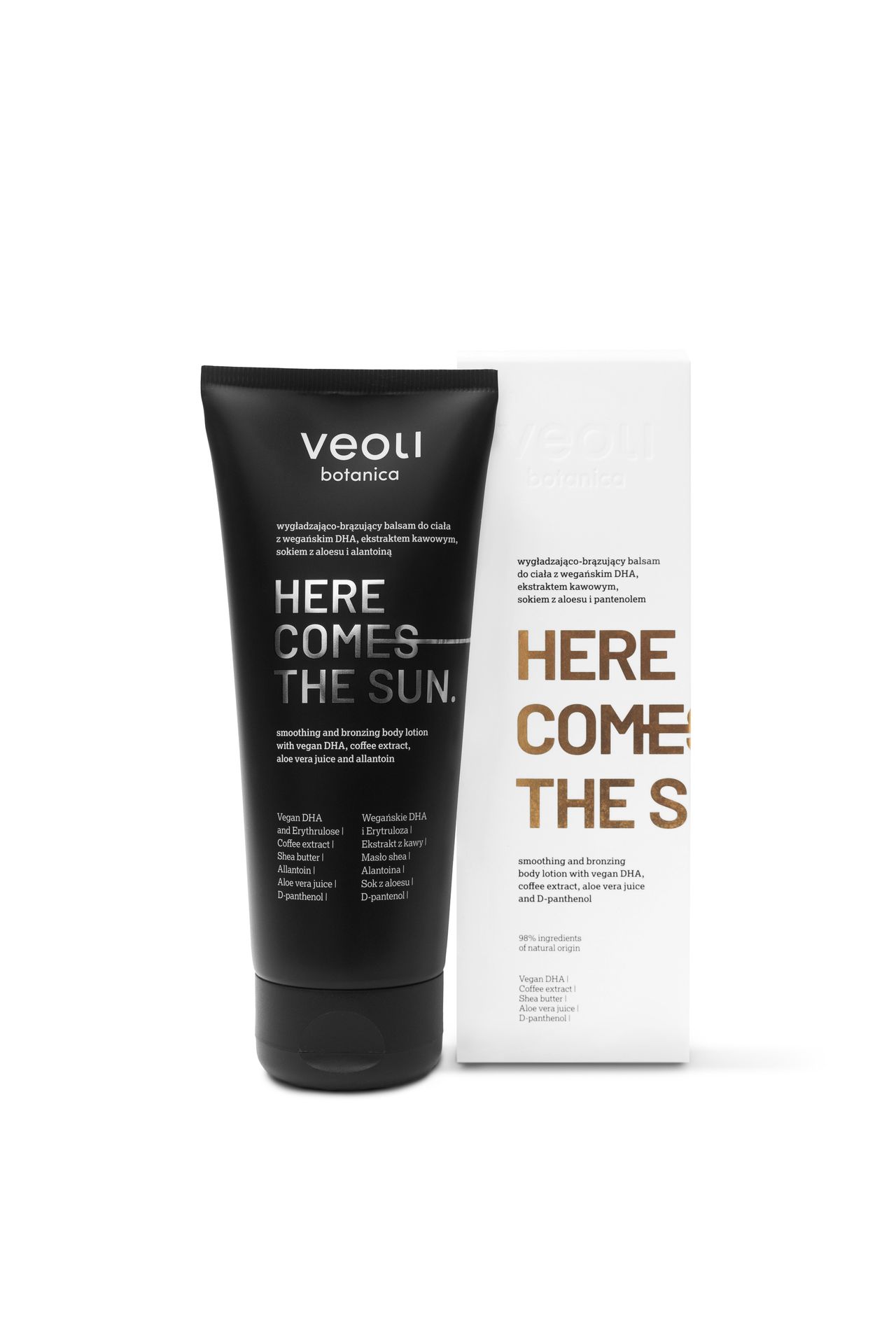 Veoli Botanica Here Comes The Sun Wygładzająco-Brązujący Balsam do Ciała 200ml
