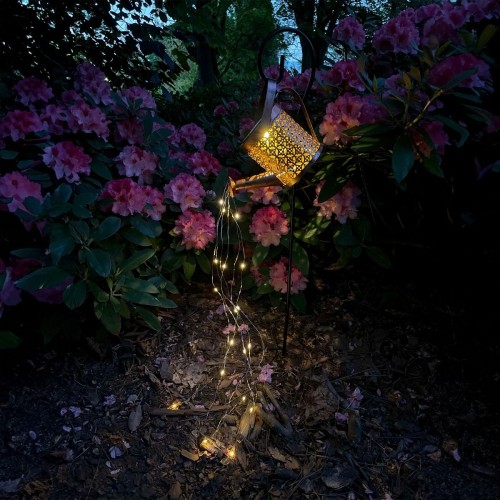 Konewka lampa solarna LED 0,06W 3000K IP44 czarny/miedź SW-5015