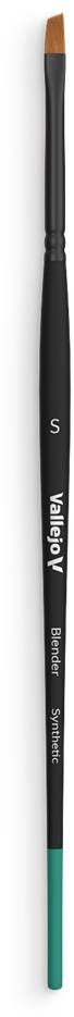 Vallejo B05001 - Blender - Flat Angled Brush - Synthetic S