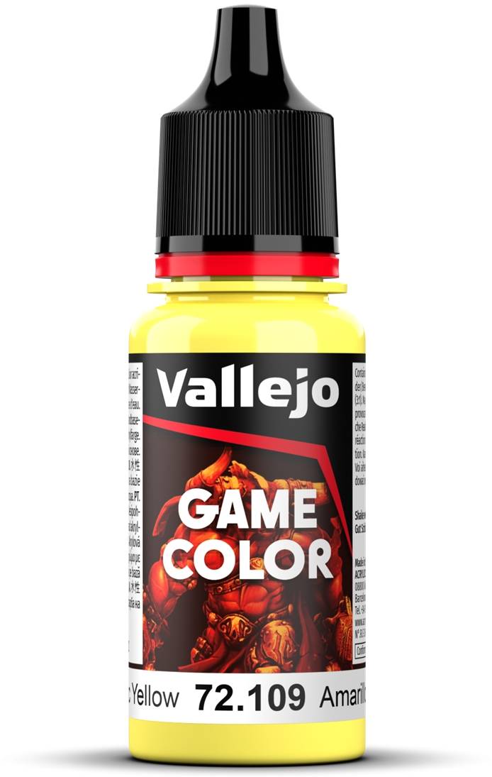 Vallejo 72.109 - Game Color - Toxic Yellow