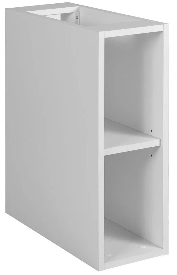 Wąski biały regał półka łazinkowa 20 cm C0-E52