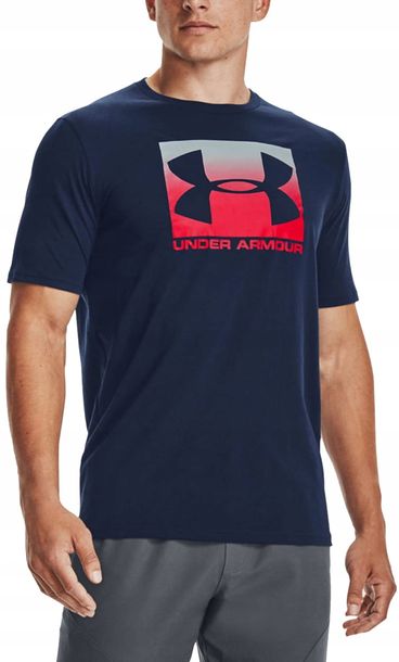 Under Armour Koszulka Męska Sportowa Młodzieżowa T-shirt Męski Bawełna S