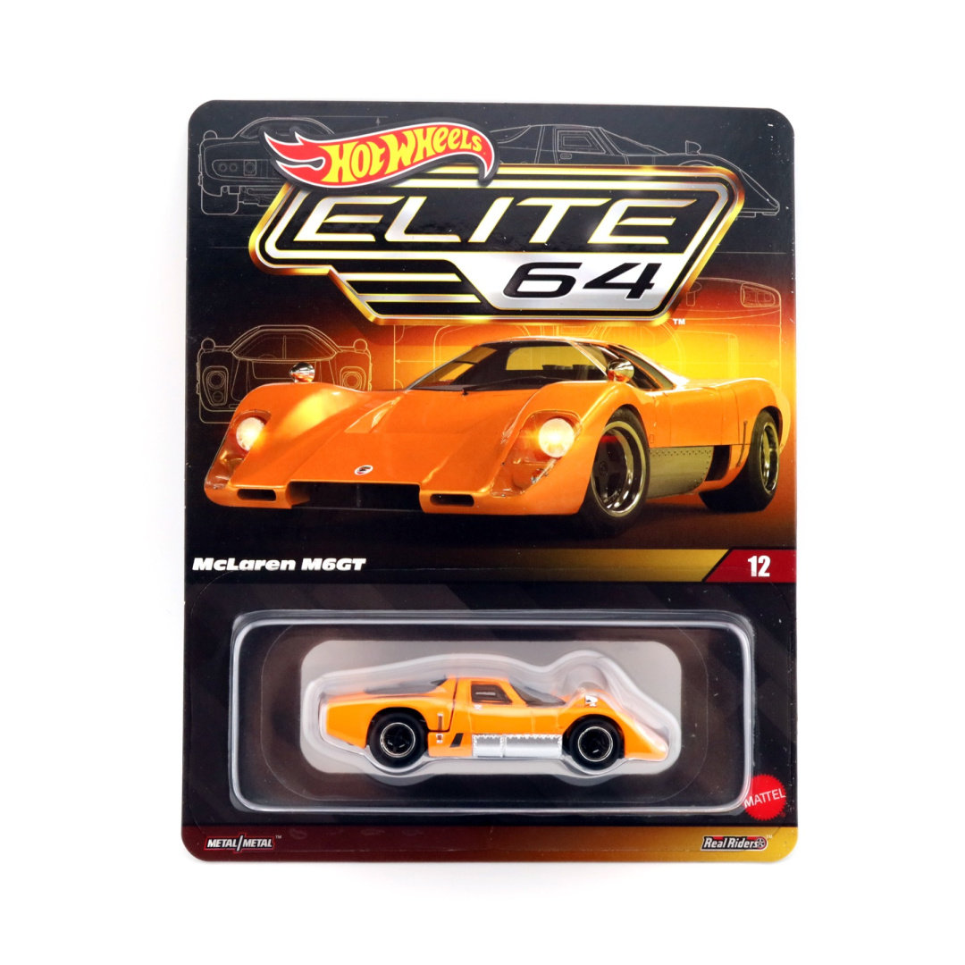 HOT WHEELS Elite 64 #12 McLaren M6GT + PROTEKTOR