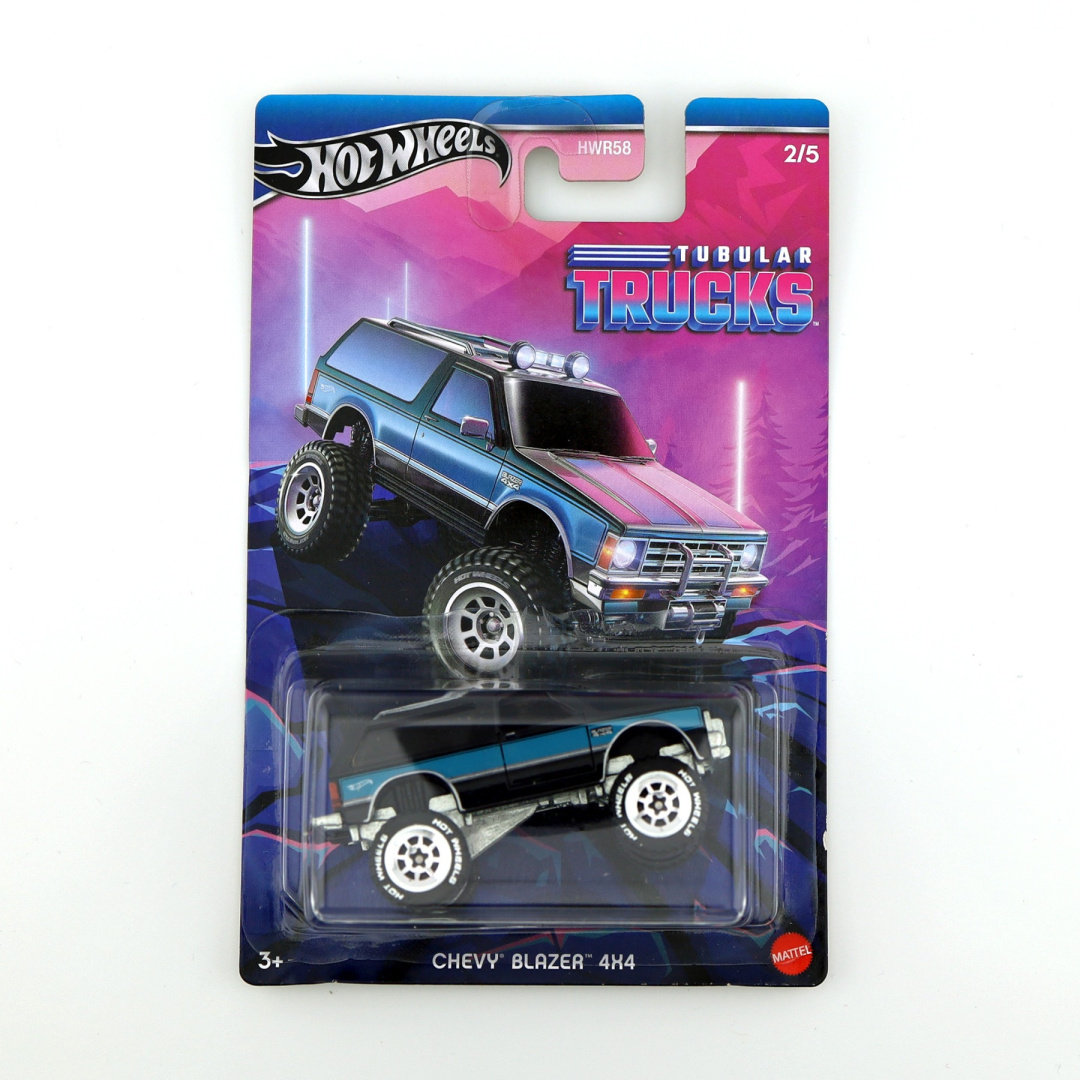 HOT WHEELS Silver Series Chevy Blazer 4x4 Tubular Trucks