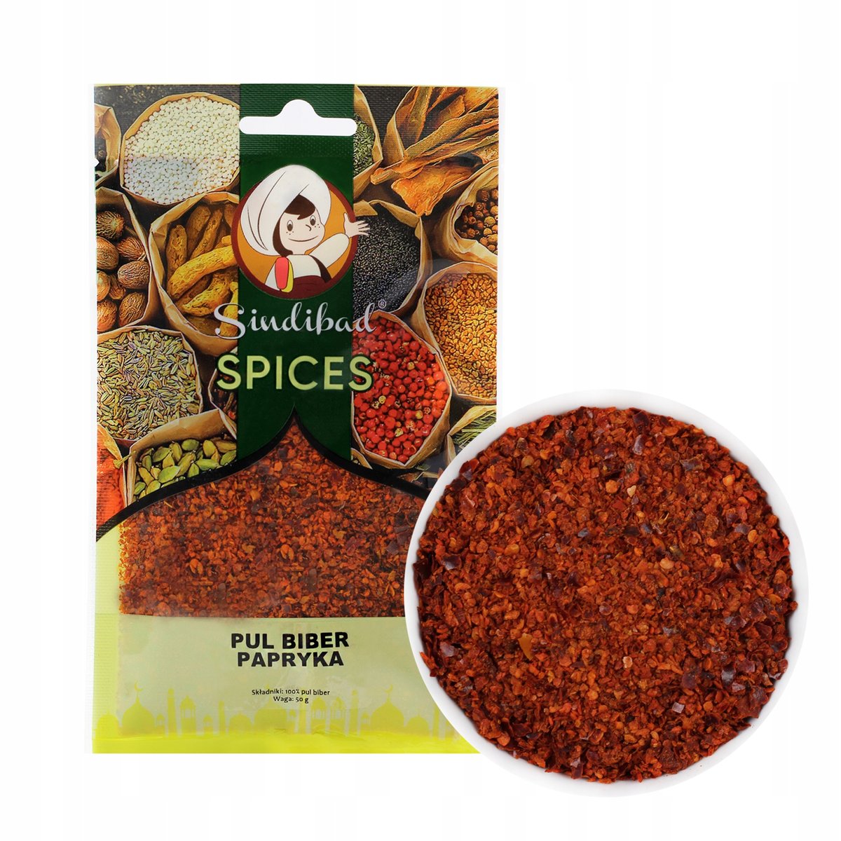 PUL BIBER ostry 50g Sindibad SUPER AROMATYCZNY