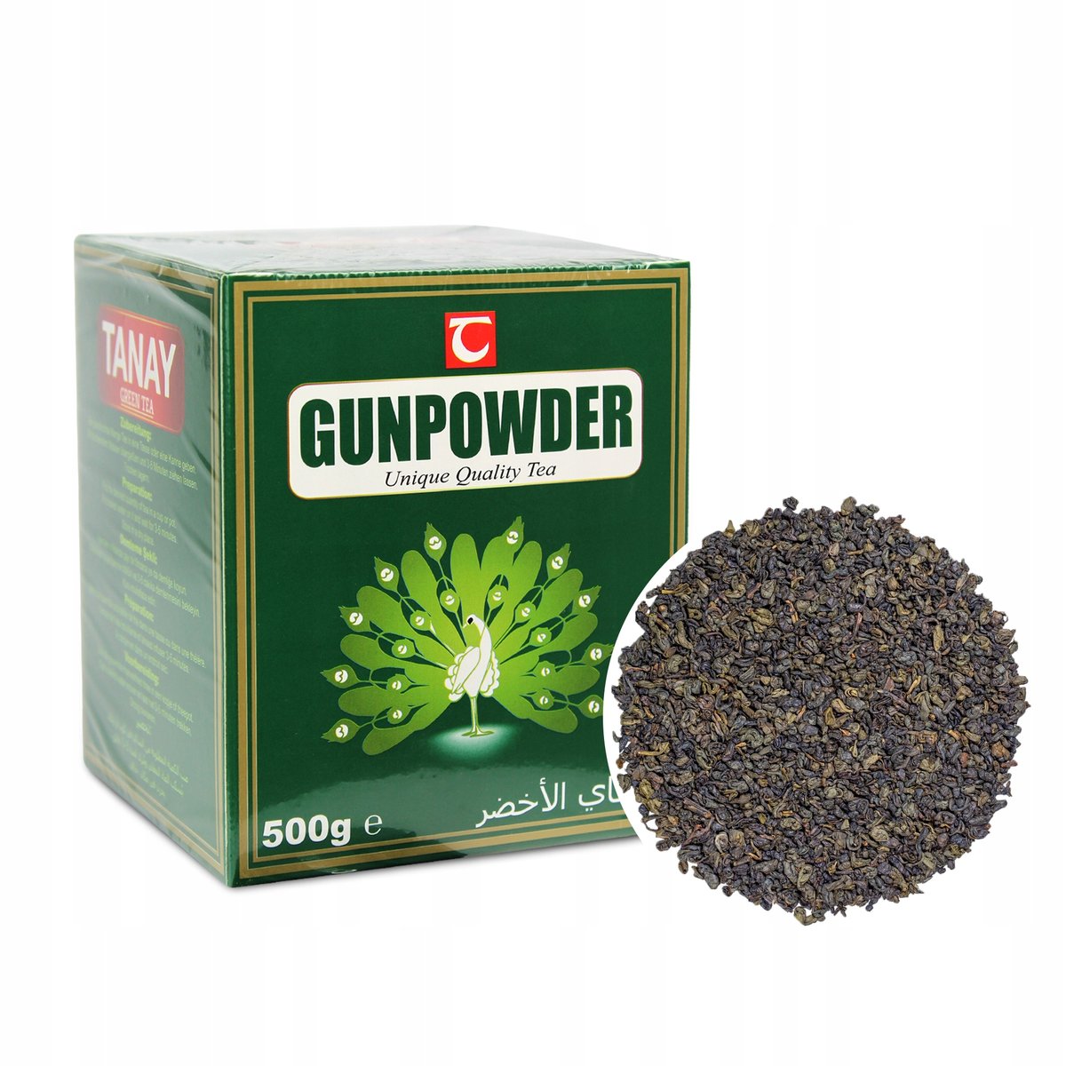 HERBATA CHIŃSKA ZIELONA GUNPOWDER 500 G TANAY LIŚCIASTA