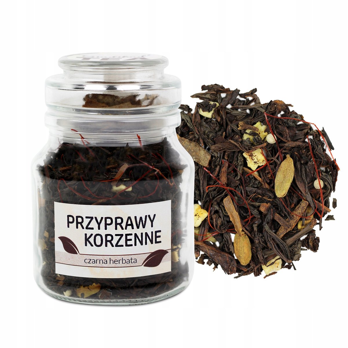 CZARNA HERBATA KORZENNA PRZYPRAWY 45g NATURALNA