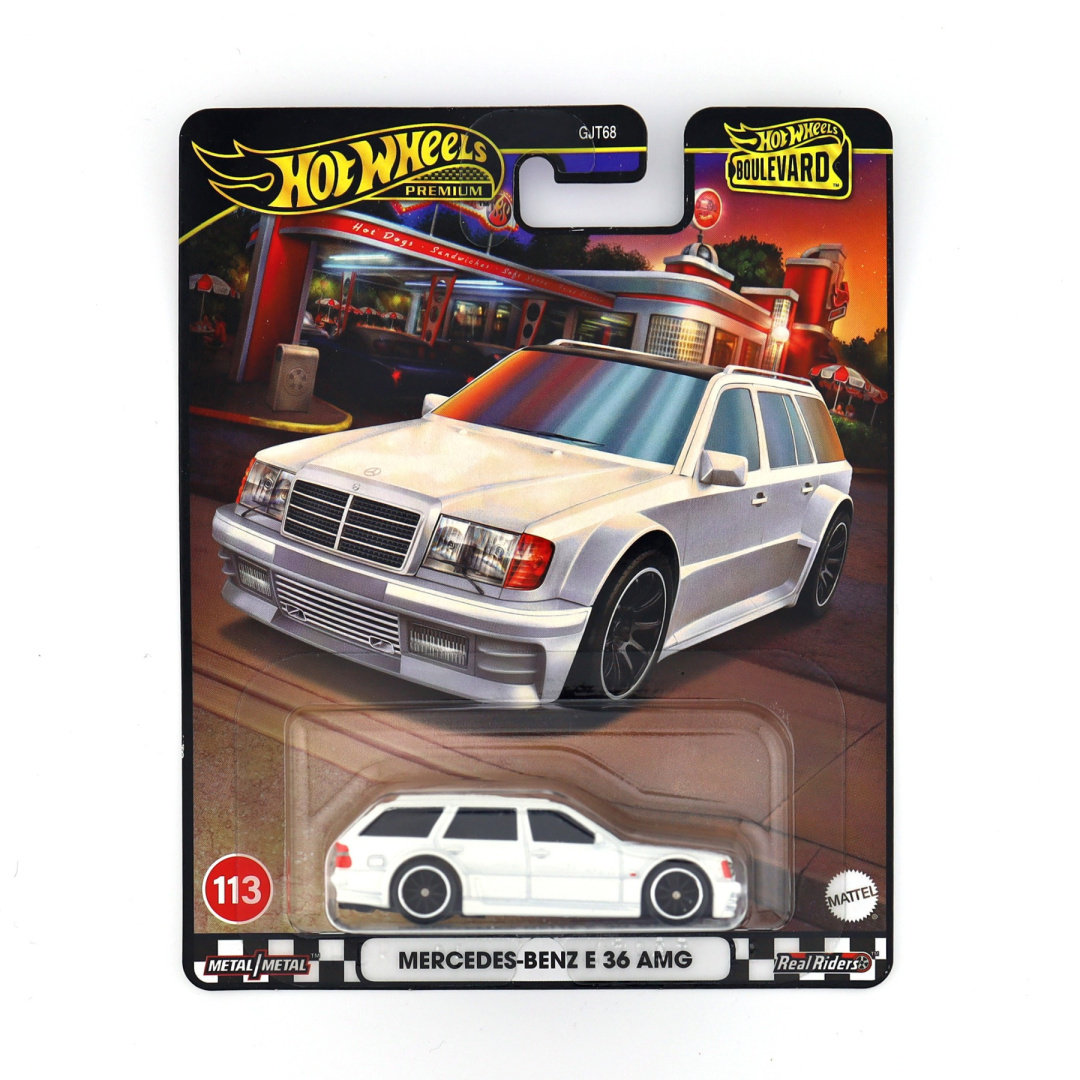 HOT WHEELS Premium Mercedes-Benz E 36 AMG Boulevard #113