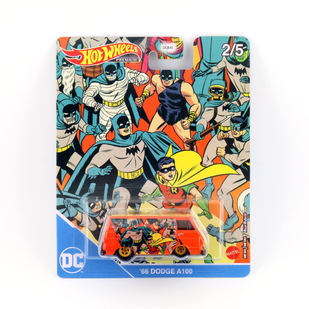 HOT WHEELS Premium DC Comics '66 Dodge A100 HCN96