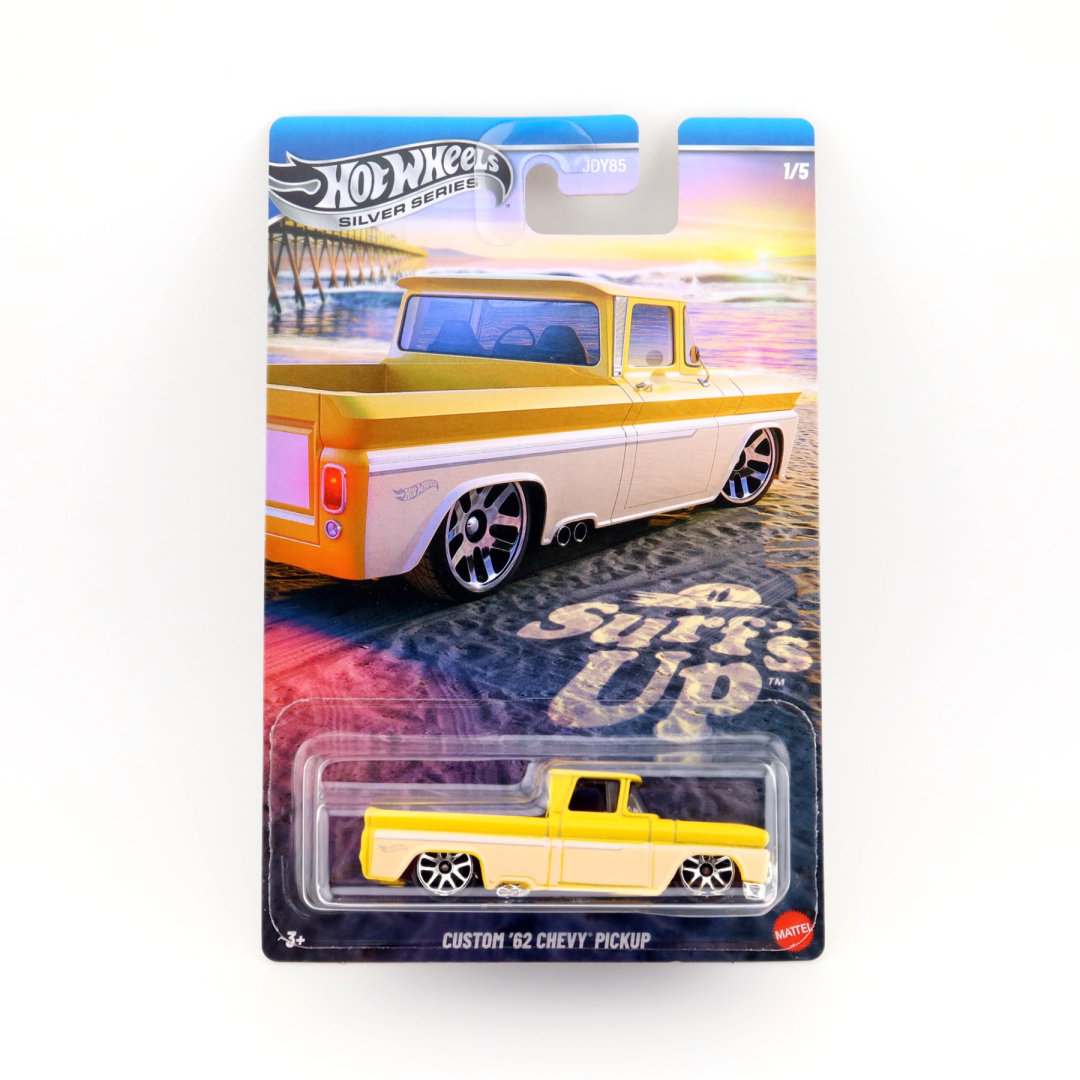 HOT WHEELS Silver Series Custom '62 Chevy Pickup Surf's Up