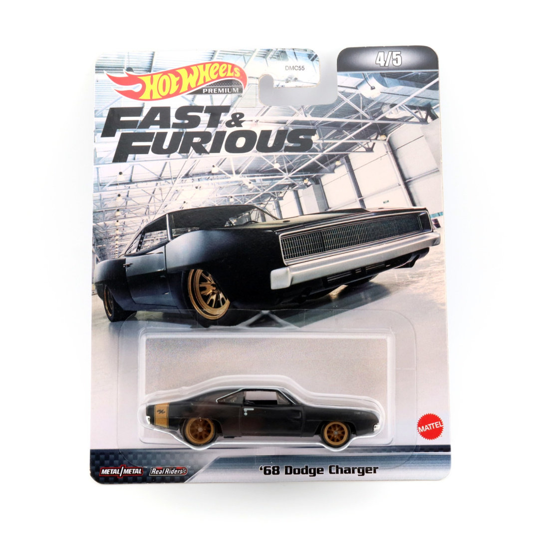HOT WHEELS Premium Fast & Furious '68 Dodge Charger HCP17