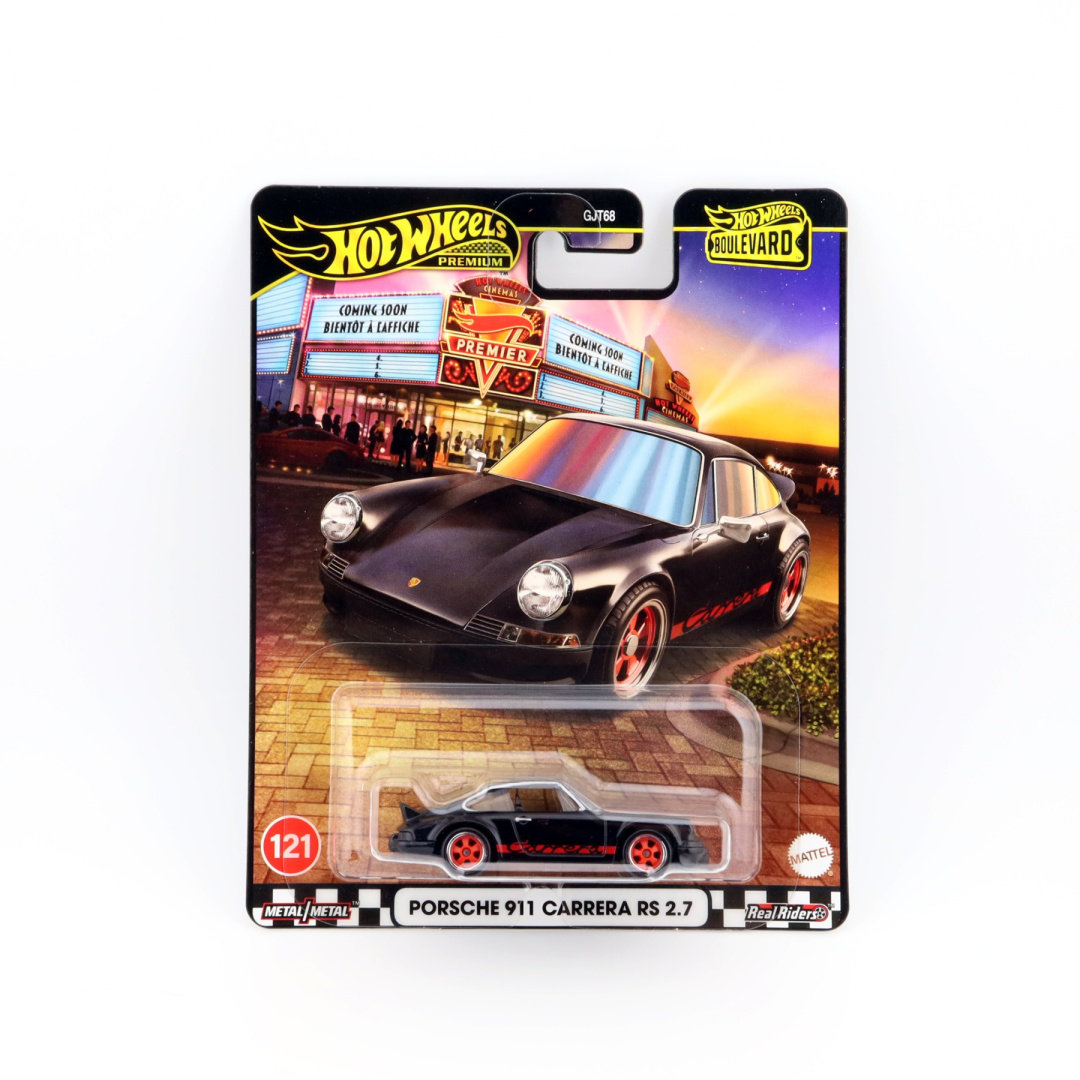 HOT WHEELS Premium Porsche 911 Carrera RS 2.7 Boulevard #121