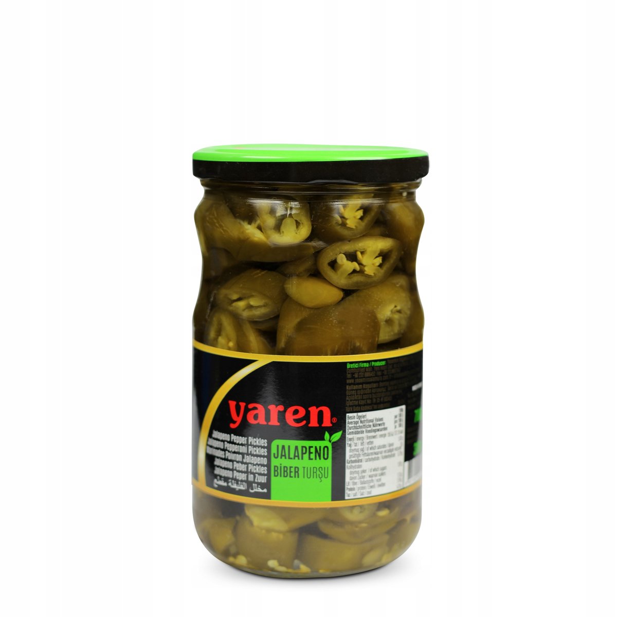 JALAPENO OSTRE PLASTRY W ZALEWIE 700g Yaren