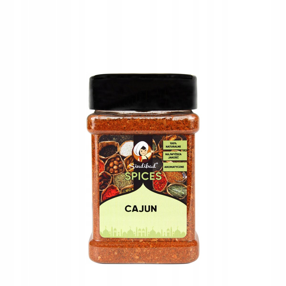 PRZYPRAWA CAJUN PIKANTNA 150G Sindibad UNIWERSALNA DO MIĘSA I WARZYW