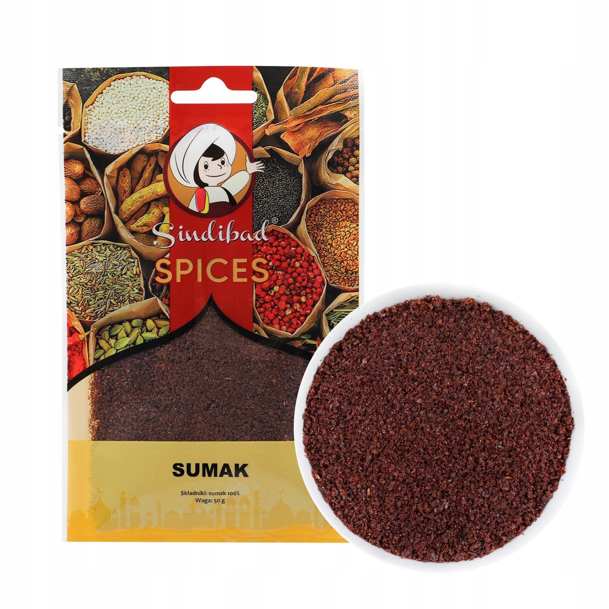 SUMAK TURECKI 50g Sindibad ORYGINALNY BEZ SOLI