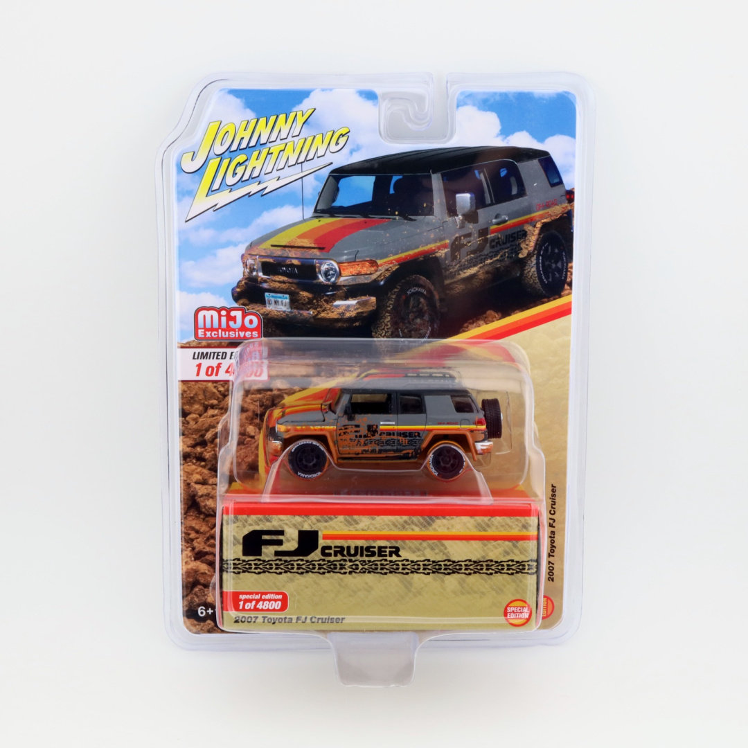 JOHNNY LIGHTNING 2007 Toyota FJ Cruiser Edycja Limitowana Szara