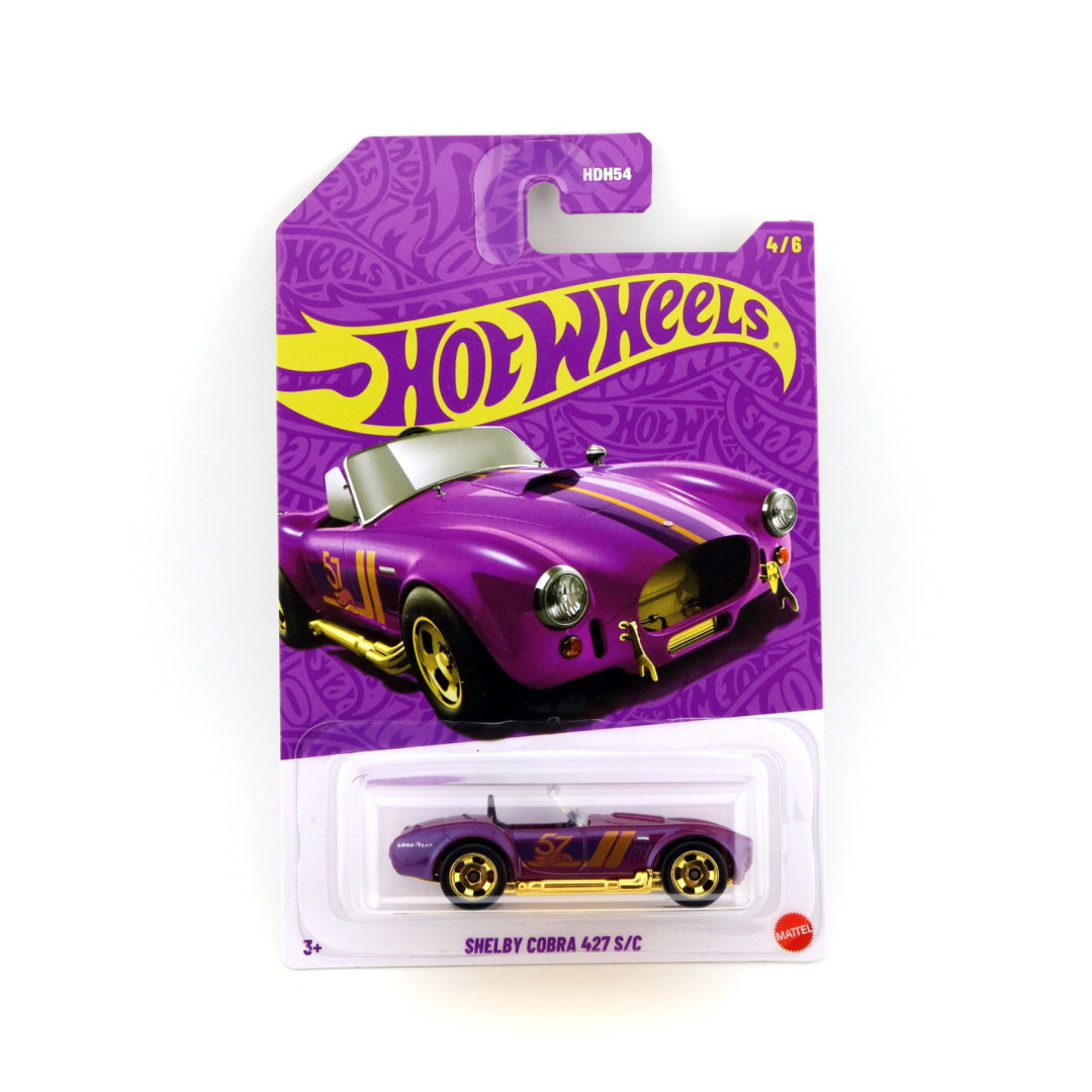 HOT WHEELS Pearl & Chrome Shelby Cobra 427 S/C