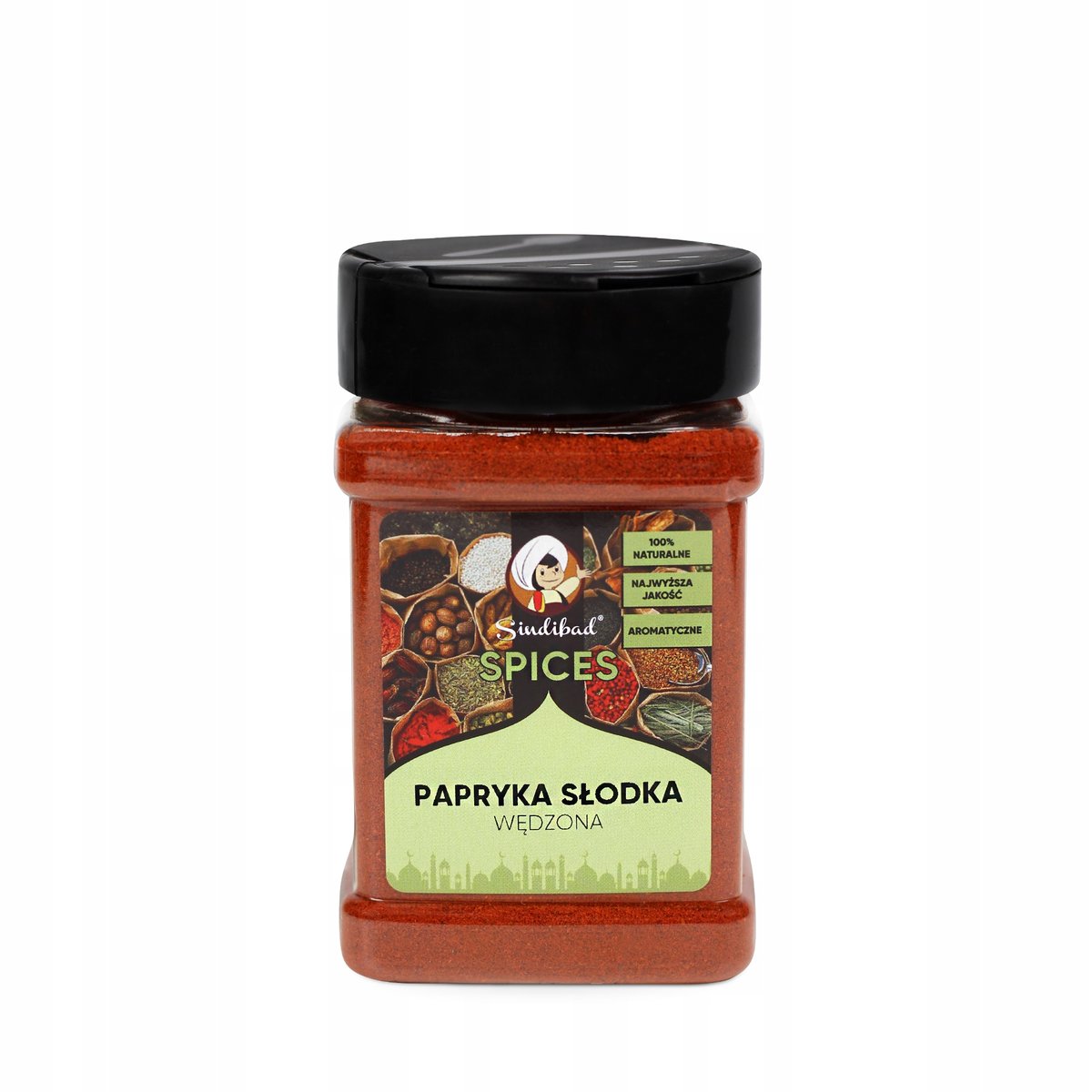 PAPRYKA WĘDZONA SŁODKA 130 g SINDIBAD AROMATYCZNA