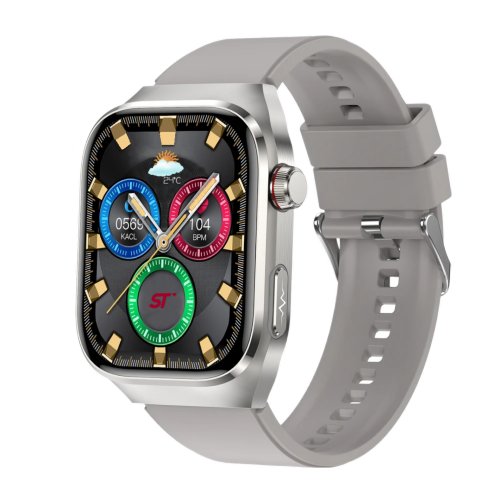 Smartwatch ST TK16 srebrny / szary Bateria 650 mAh
