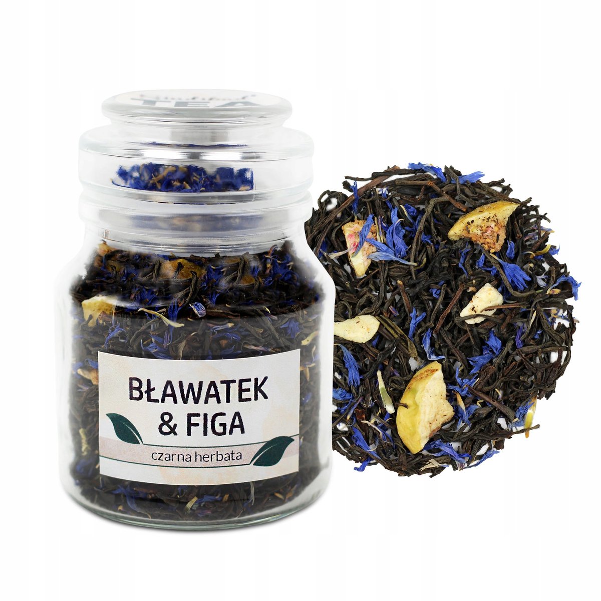 CZARNA HERBATA BŁAWATEK & FIGA 40g NATURALNA