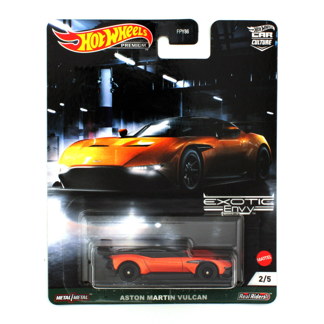 HOT WHEELS Premium Car Culture Aston Martin Vulcan Exotic Envy