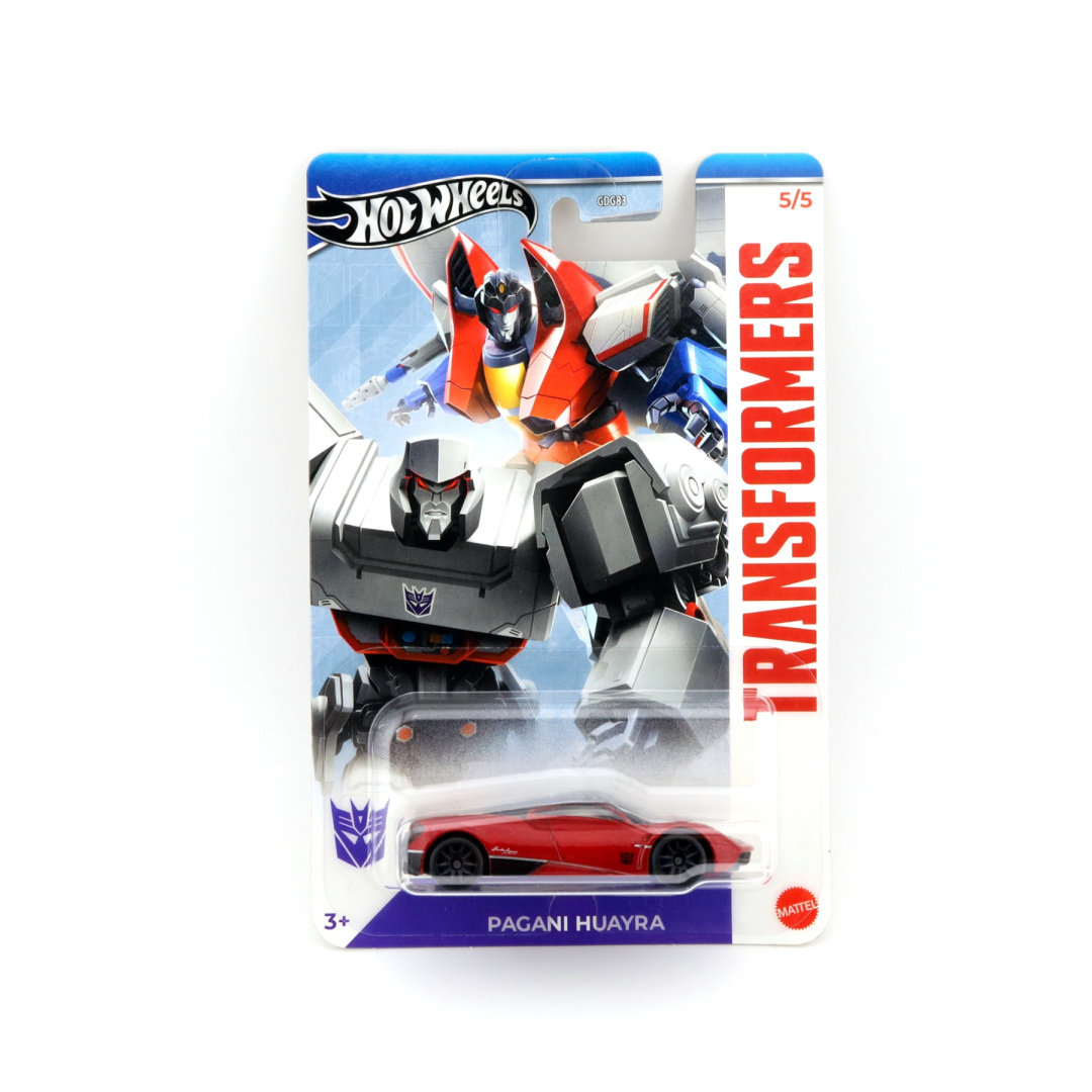 HOT WHEELS Silver Series Pagani Huayra Transformers
