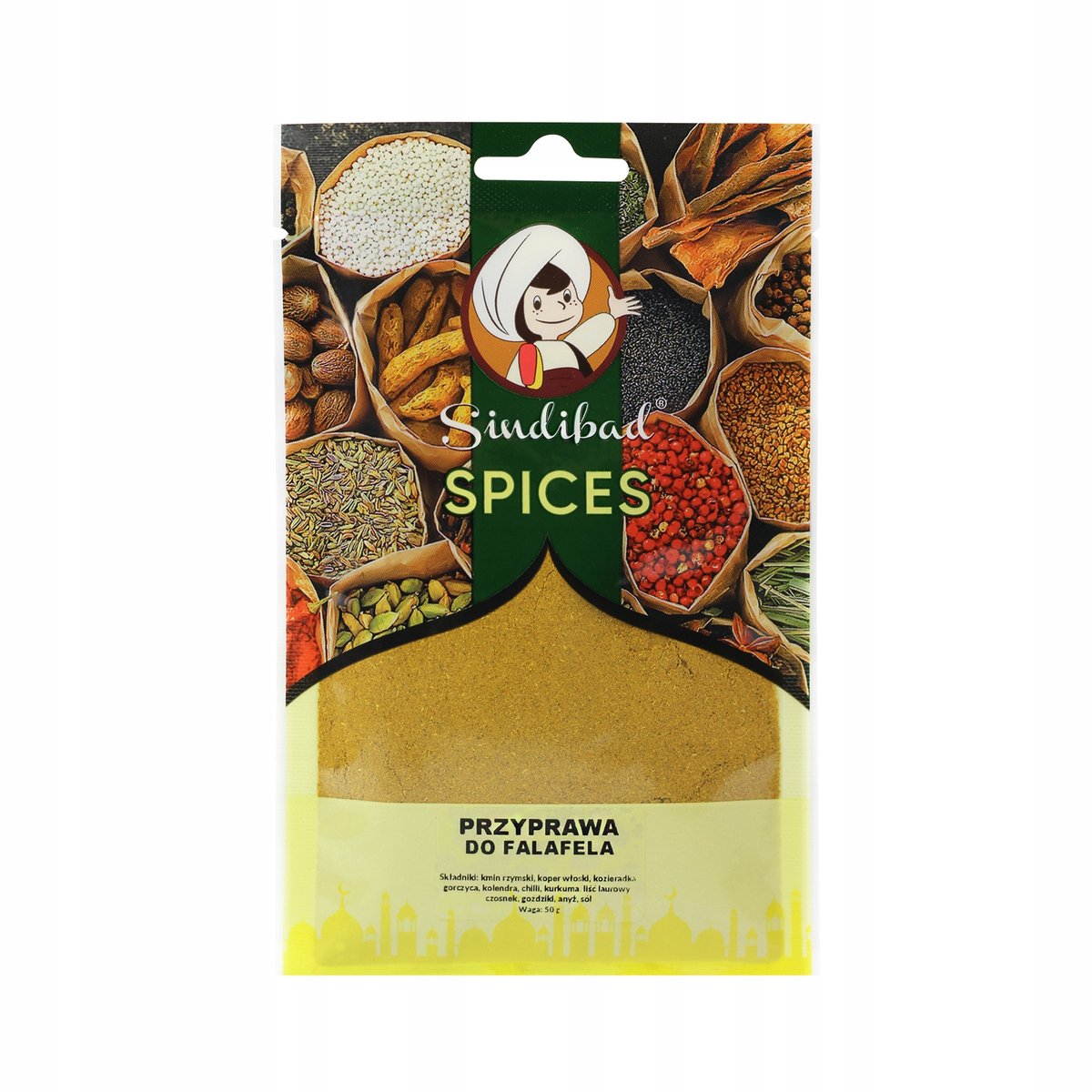 PRZYPRAWA DO FALAFELA 50g Sindibad INTESYWNY SMAK