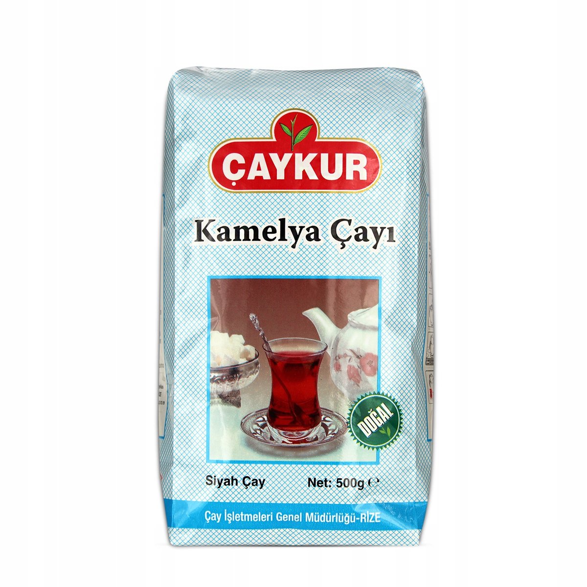 HERBATA CZARNA TURECKA Kamelya Cayi LIŚCIASTA 500 G CAYKUR
