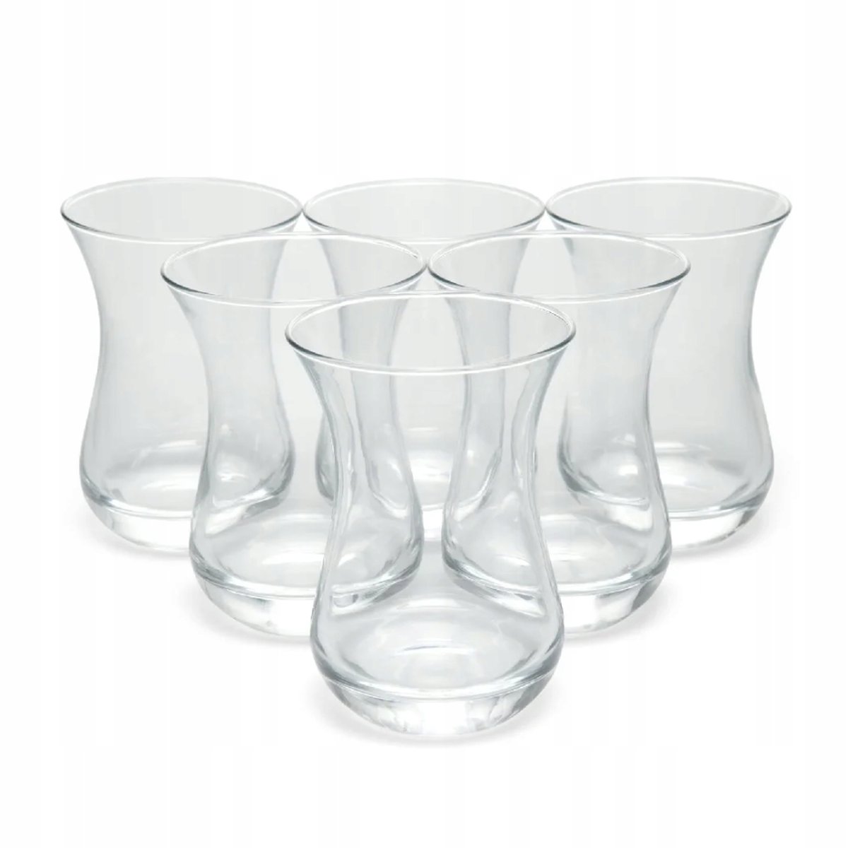6x SZKLANKA 'AIDA' TULIPAN TURECKA KLASYCZNA 160 ML PASABAHCE