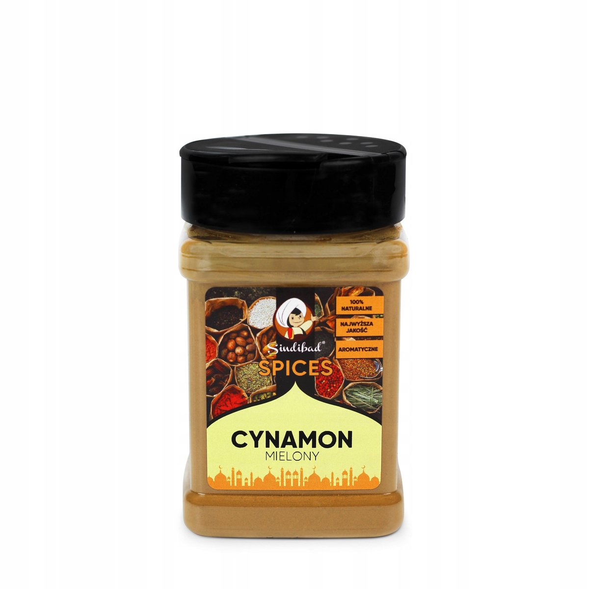 CYNAMON MIELONY CASSIA 150g Sindibad AROMATYCZNY