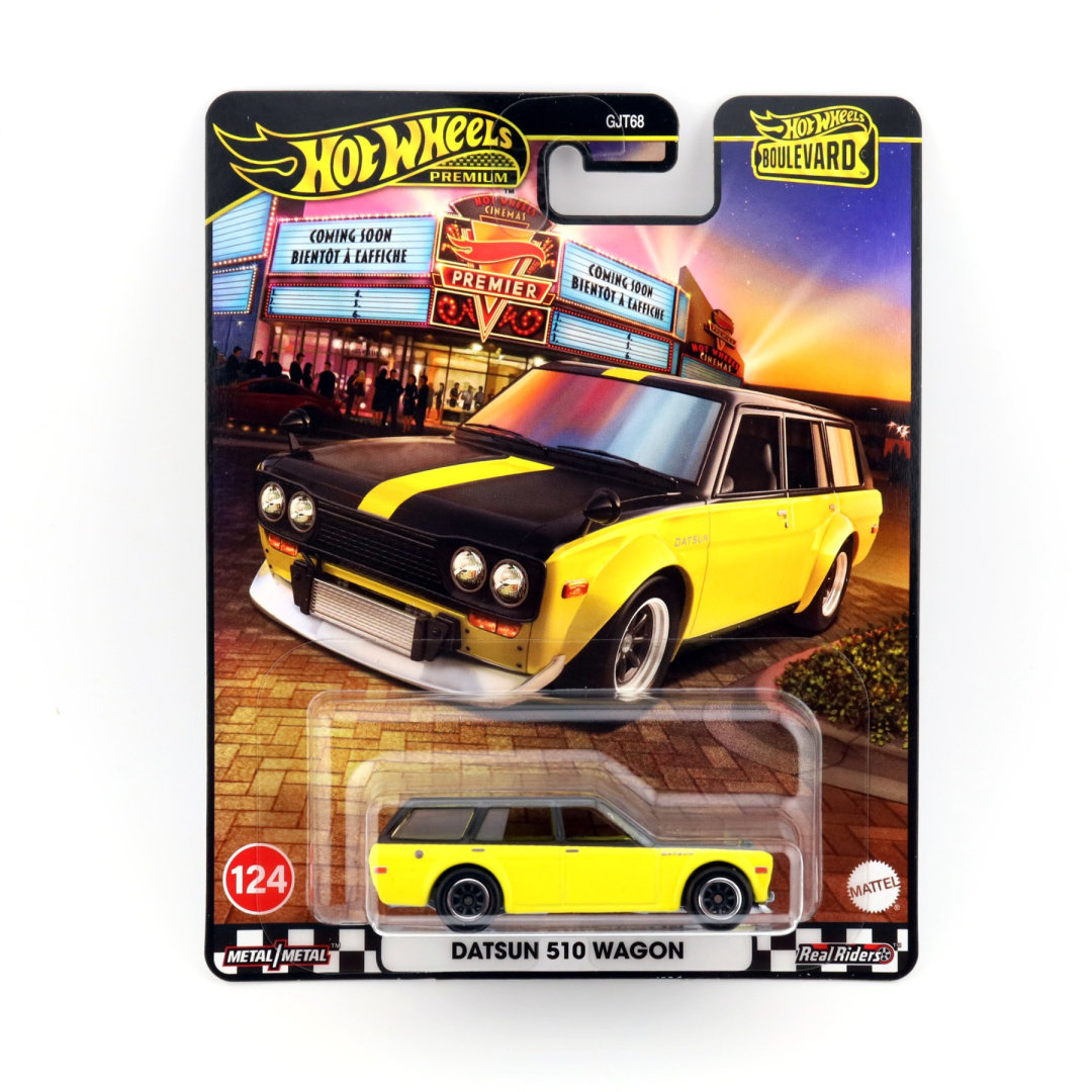 HOT WHEELS Premium Datsun 510 Wagon Boulevard #124