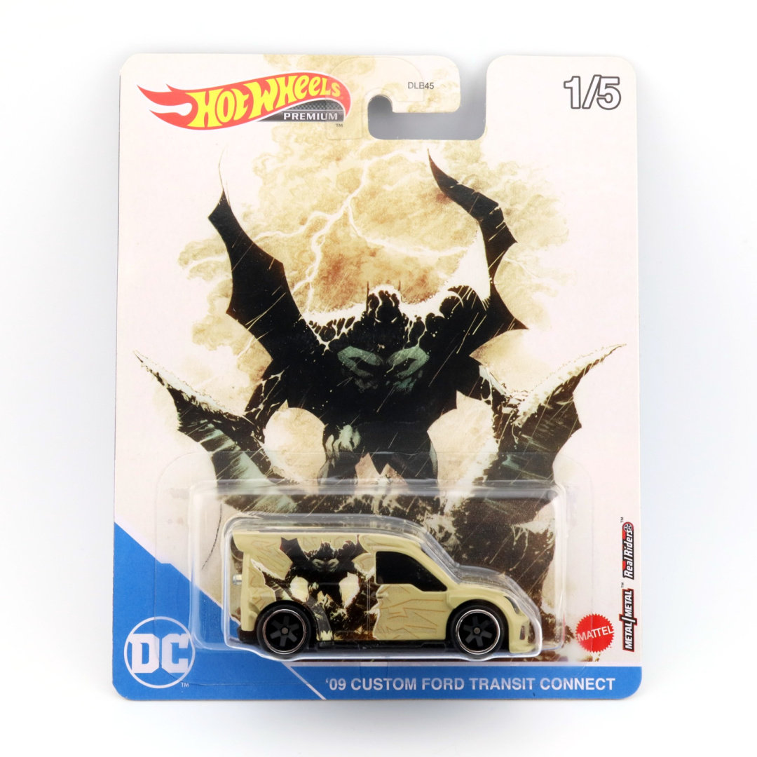 HOT WHEELS Premium DC Comics '09 Custom Ford Transit Connect HCN84