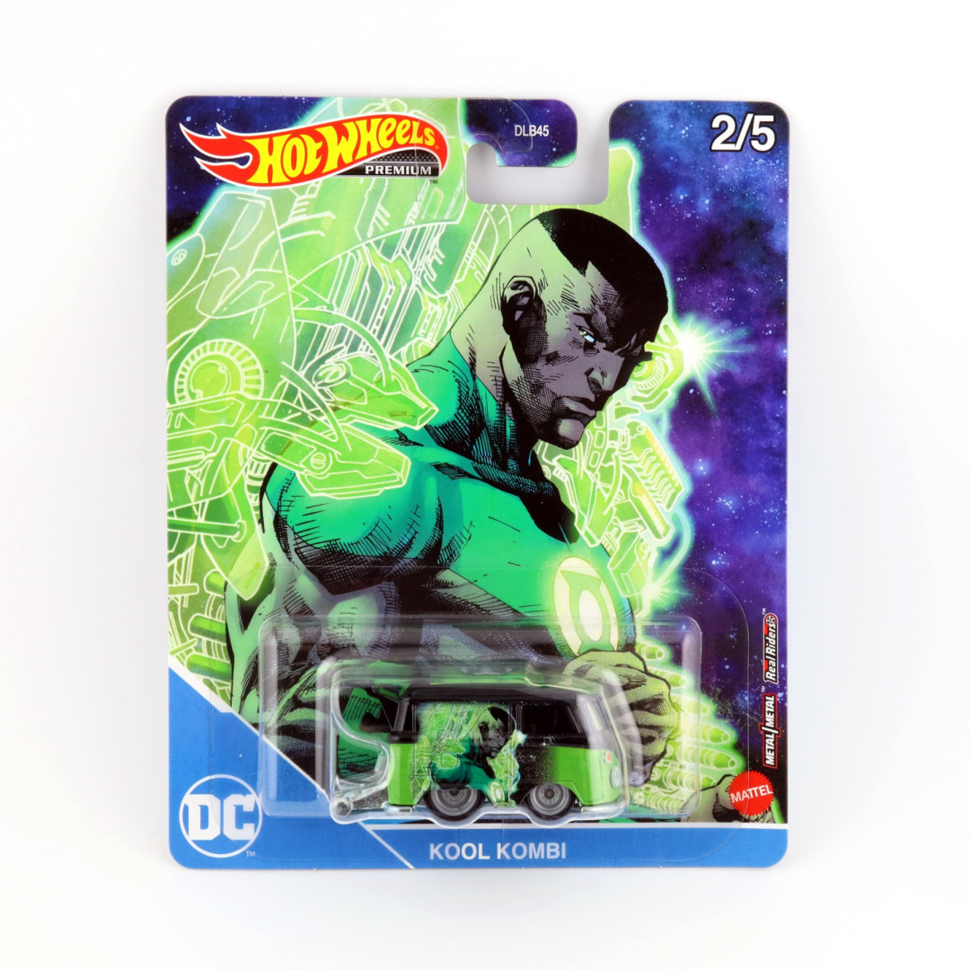 HOT WHEELS Premium DC Comics Kool Kombi GRL43 Green Lantern