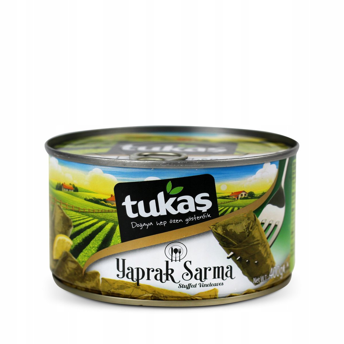 DOLMA W LIŚCIACH WINOGRON Z RYŻEM WEGE SARMA 400G TUKAS