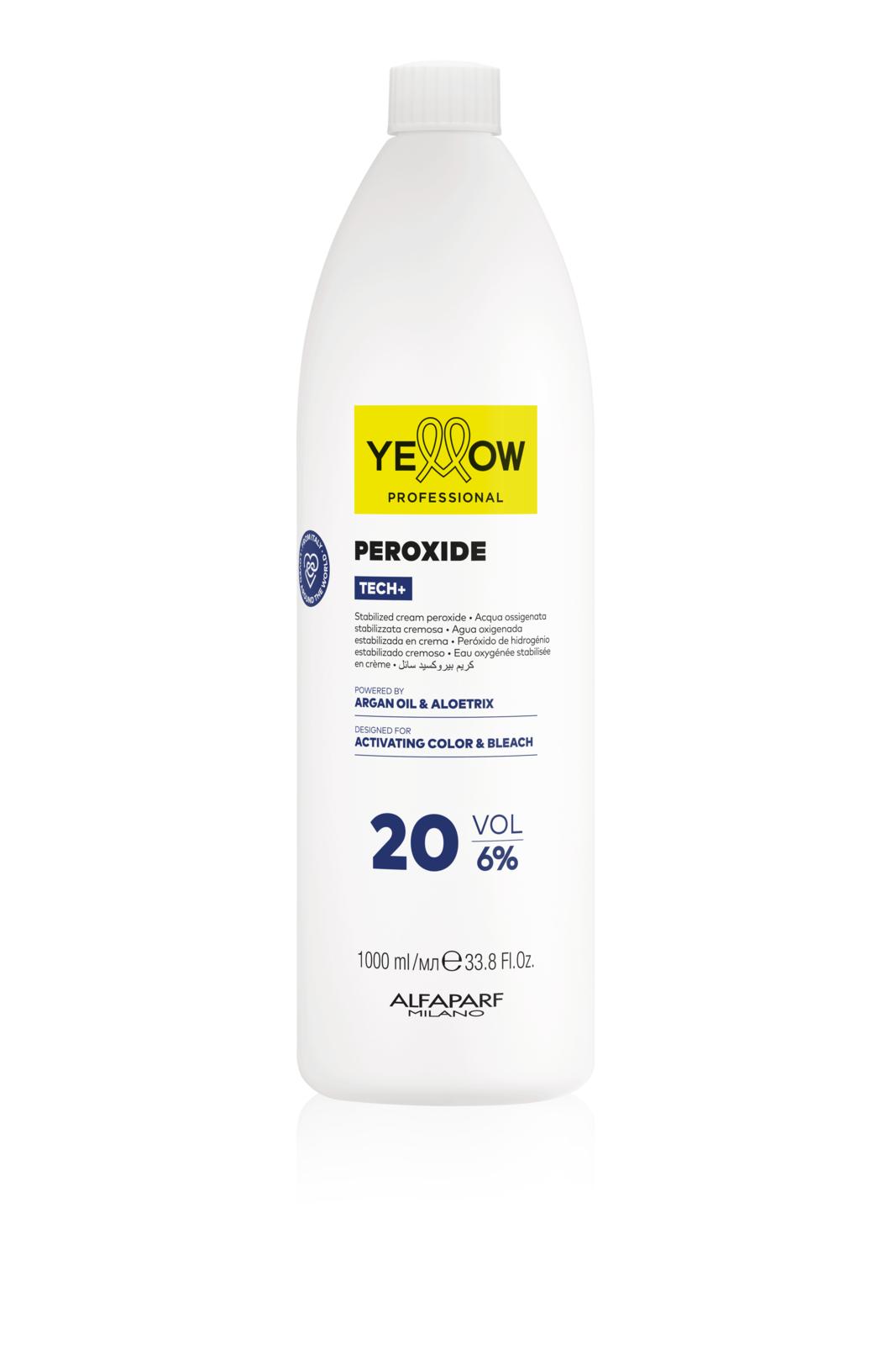 Yellow Professional, oksydant, emulsja utleniająca, 20 vol. 6%, 1000ml