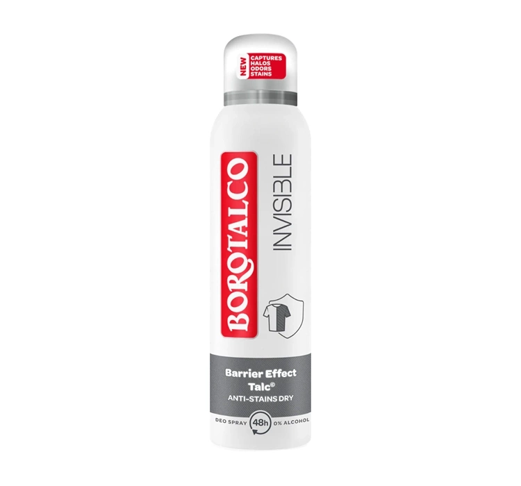 Borotalco Invisible dezodorant w sprayu 150ml