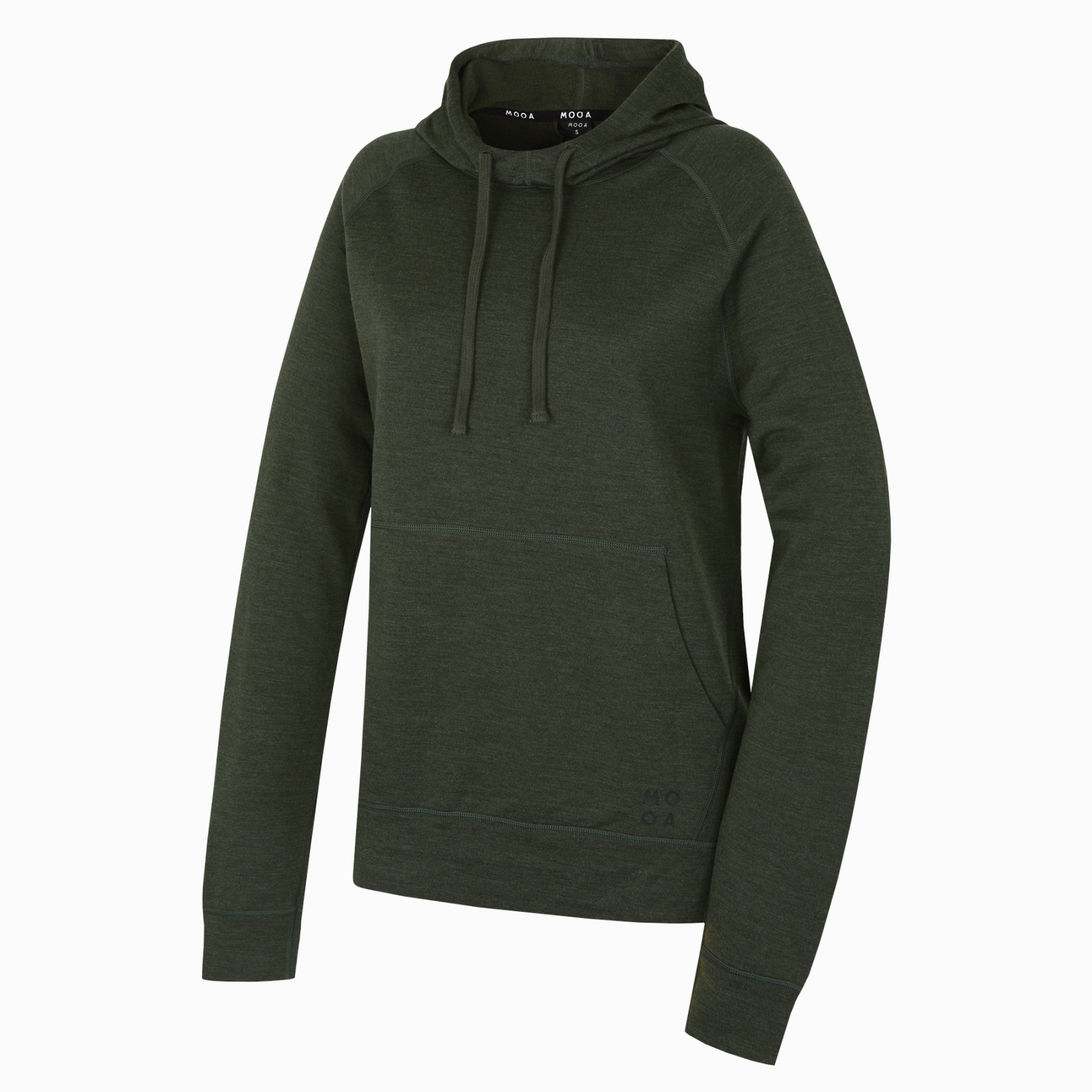 Bluza damska MOOA Merino Hoodie Rozmiar: S / Kolor: zielony