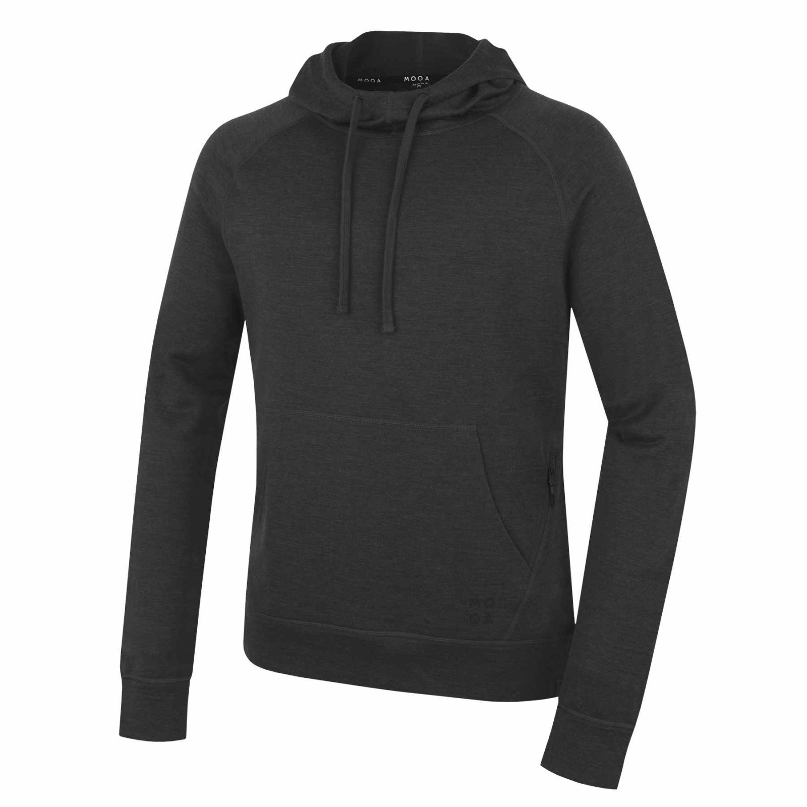 Męska bluza MOOA Merino Hoodie Rozmiar: XXL / Kolor: czarny