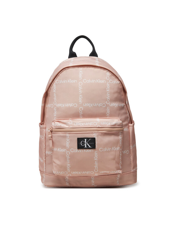 Plecak Calvin Klein Jeans City Grid Aop IU0IU00711 Różowy