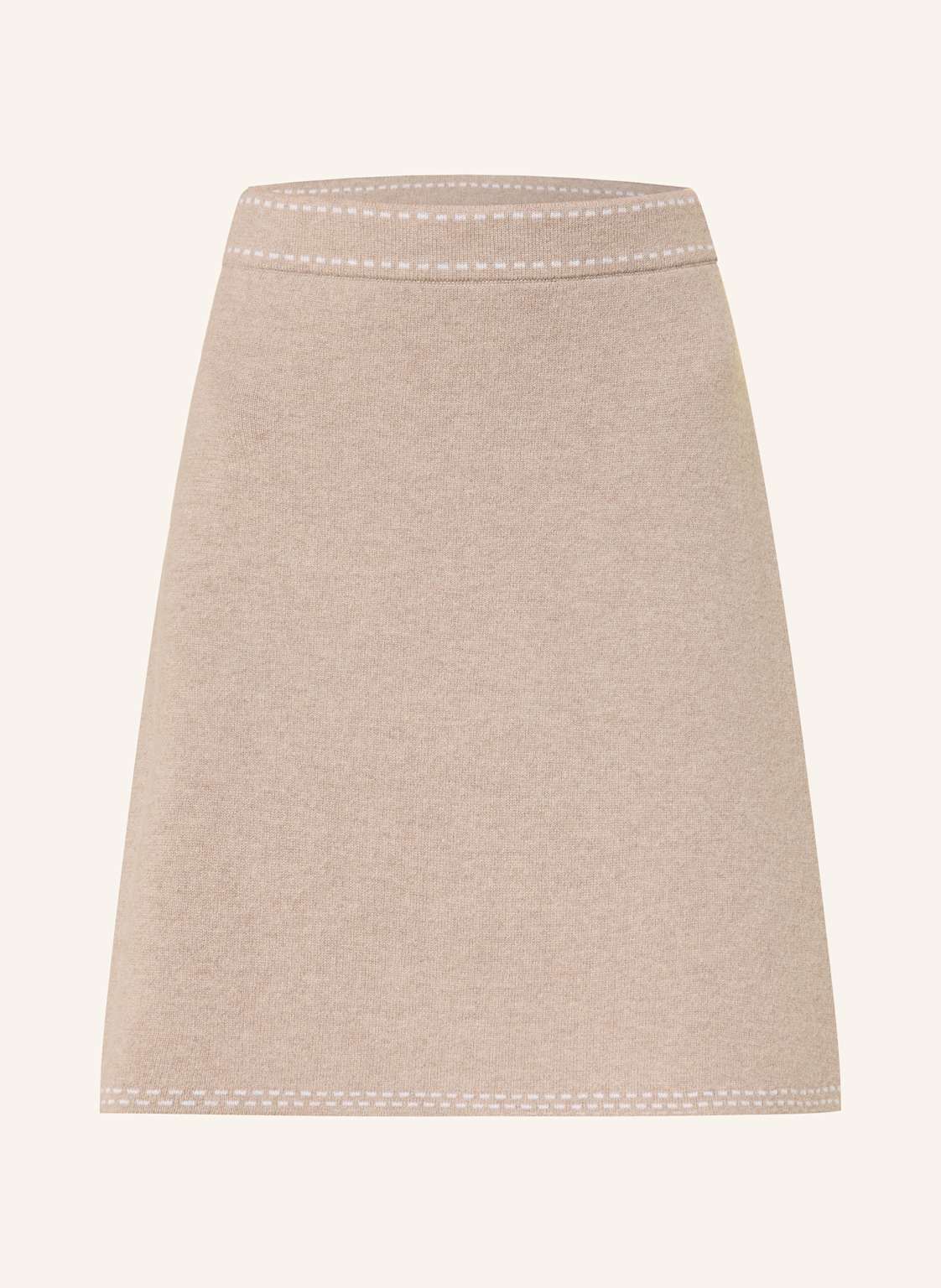 Lilienfels Spódnica Z Dzianiny Z Dodatkiem Kaszmiru beige