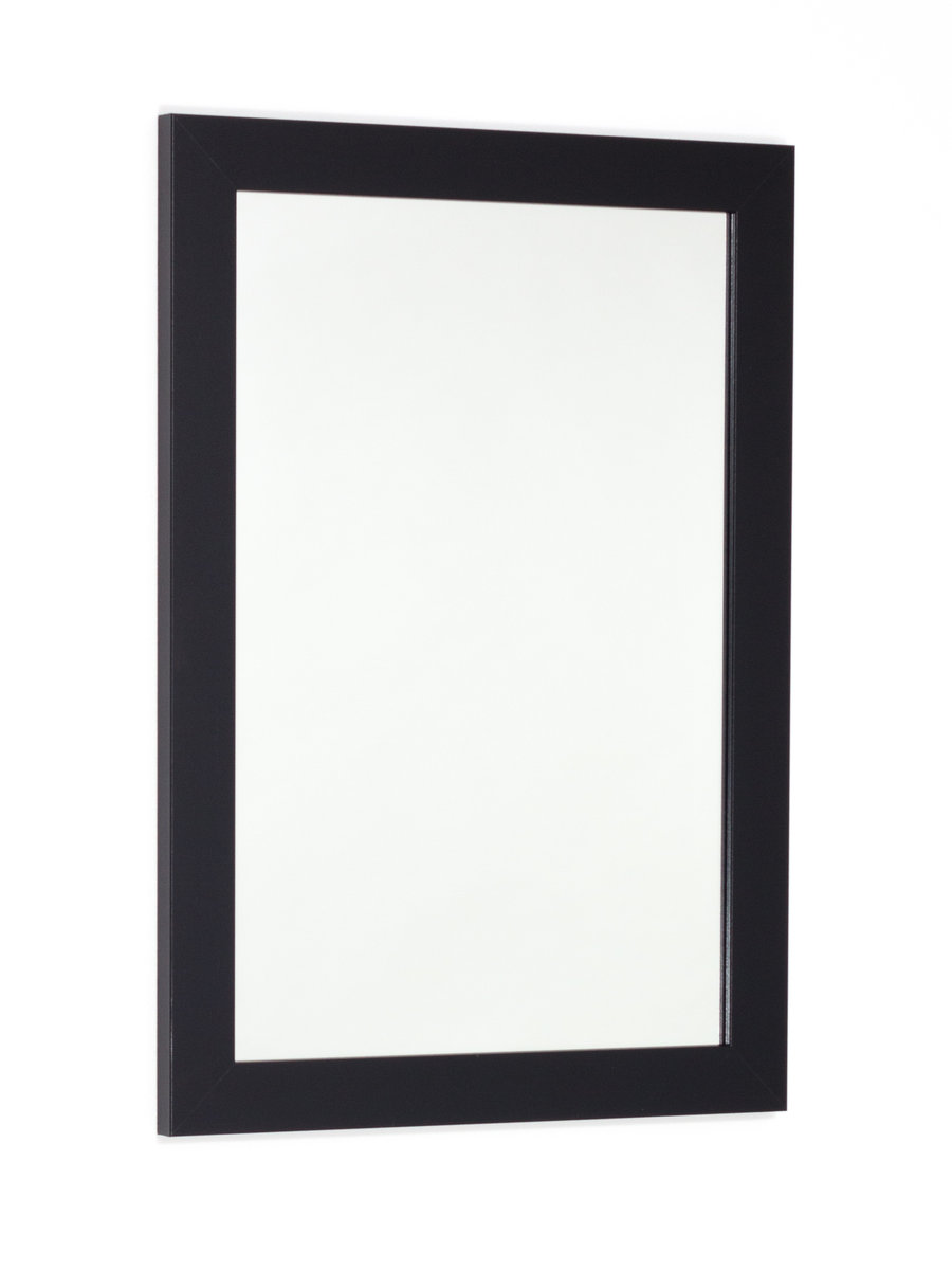Lustro Profilmat w ramie CZARNEJ 80x60 PREMIUM