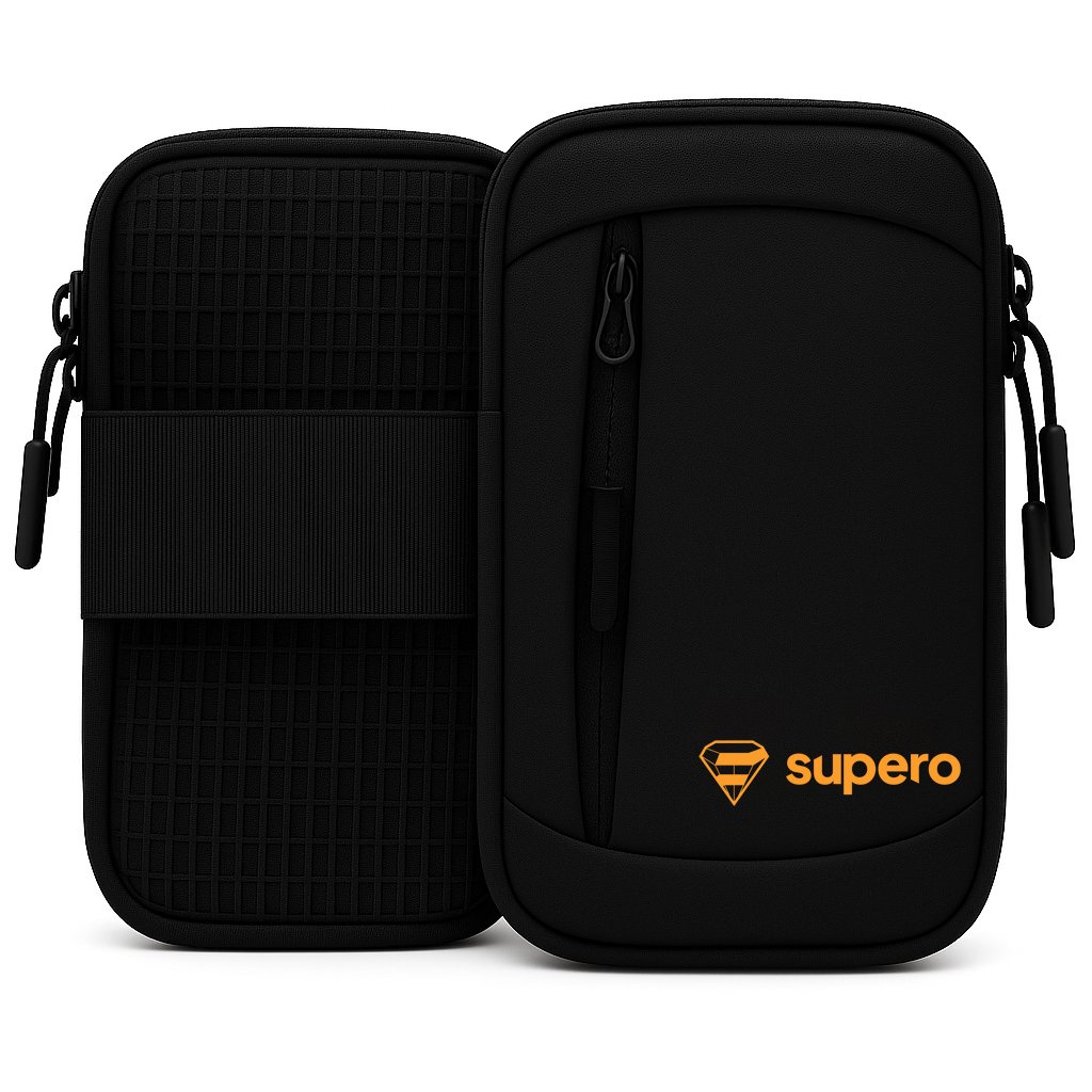 Etui do Biegania Supero, Opaska na Ramię, na Telefon, Armband, Saszetka