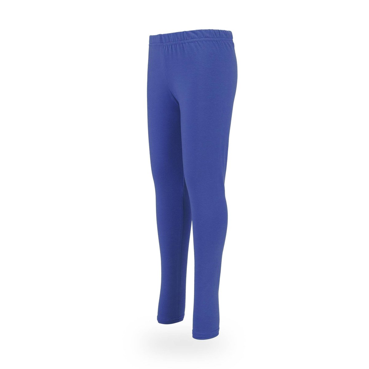 Dziewczęce legginsy gładkie niebieskie Tup Tup r.146