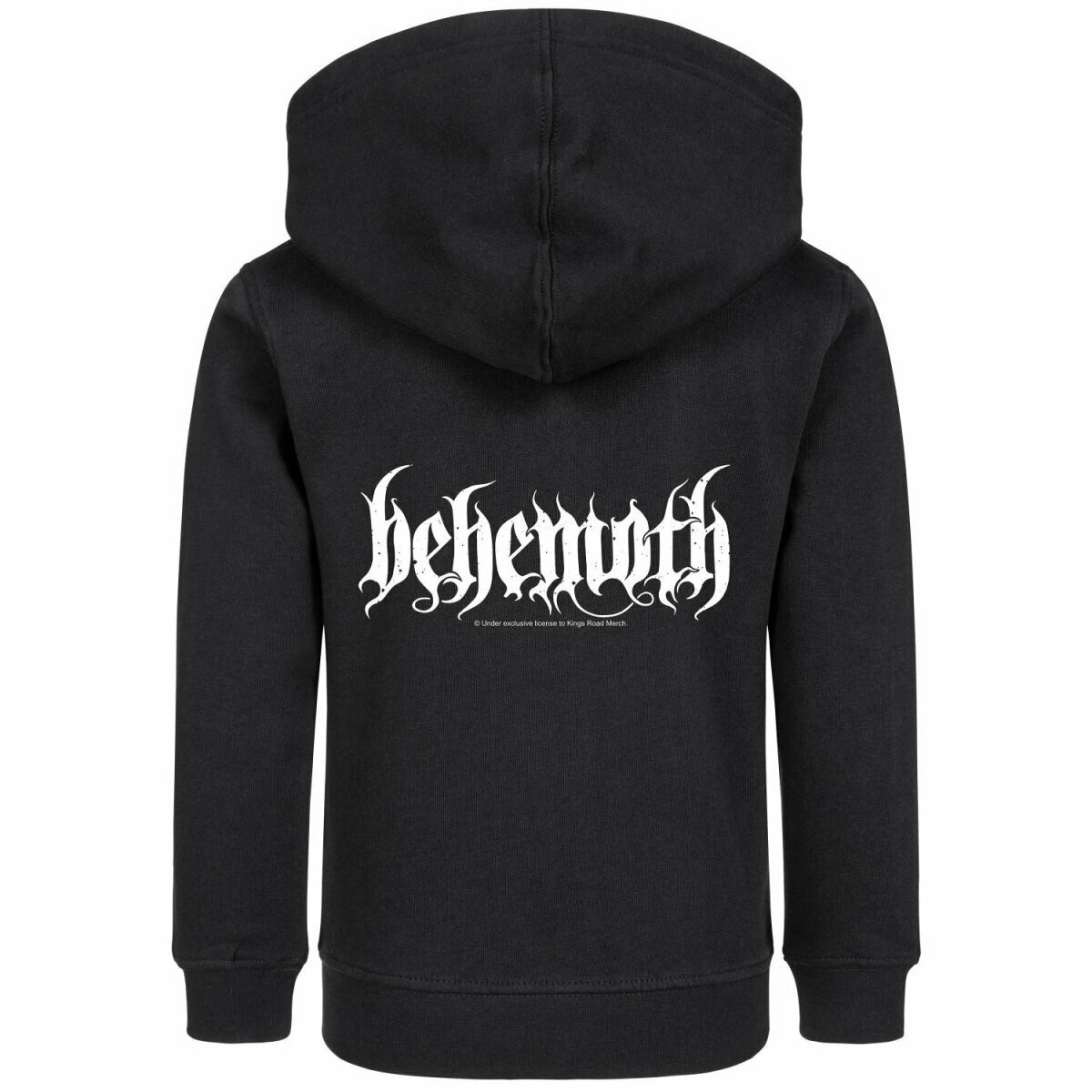 bluza dziecięca BEHEMOTH - LOGO rozpinana z kapturem-S