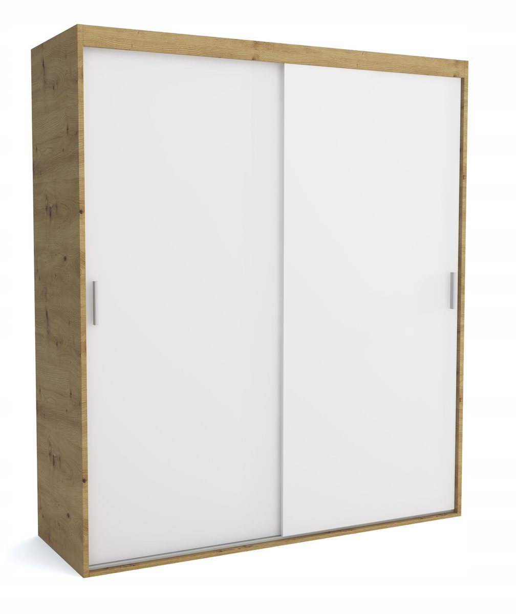 Szafa przesuwna na wymiar MAT 1 szerokość 190 cm