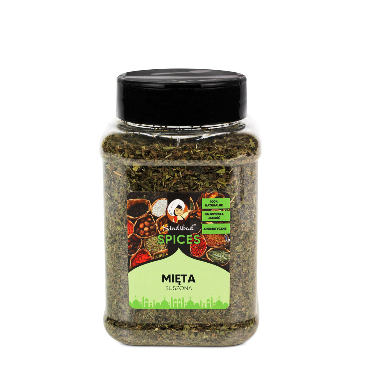 MIĘTA NANA SUSZONA TURECKA 90g Sindibad NATURALNA