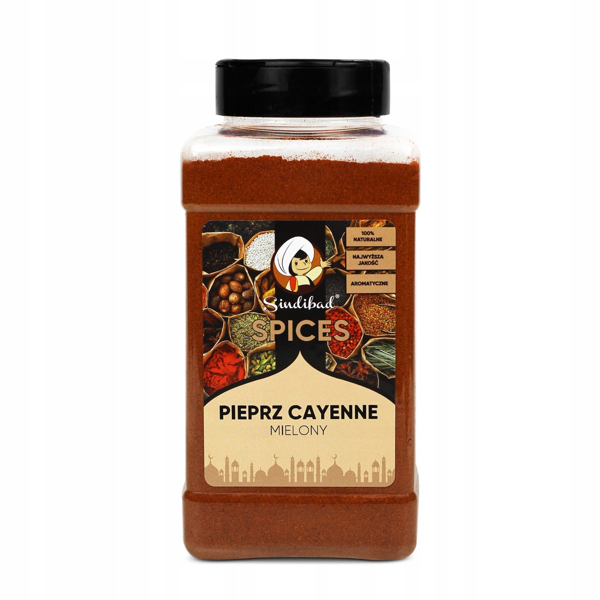 PIEPRZ CAYENNE KAJEŃSKI MIELONY 450g Sindibad