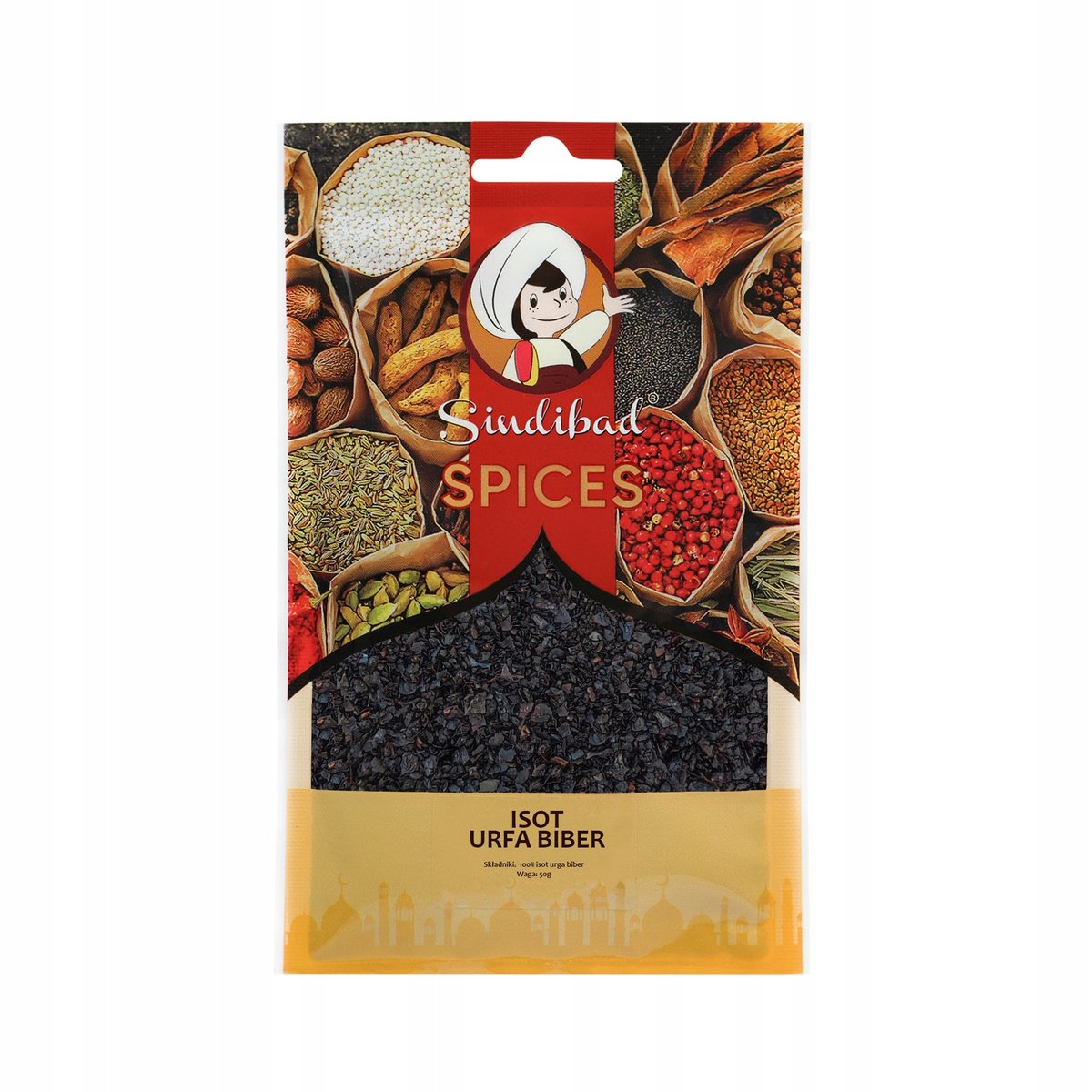 PAPRYKA ISOT PŁATKI / URFA BIBER 50 g SINDIBAD